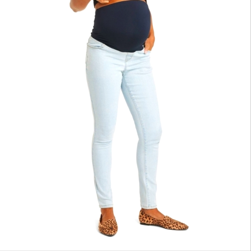 NWT Isabel Over the Bump Jeans 14